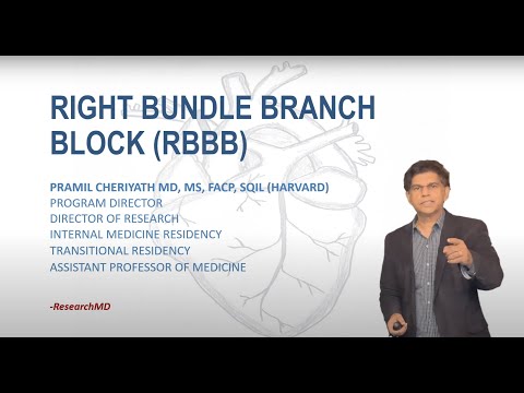 Right Bundle Branch Block (RBBB) explained in detailed - MADE EASY - by - Dr.Pramil Cheriyath MD
