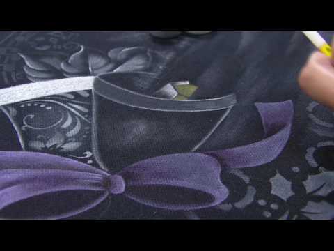 Mulher.com - 05/10/2016 - Pintura em tecido colorido - Eliana Rolim P1