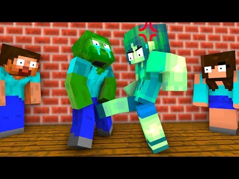 Craftronix - Monster School: Girls vs Boys - Full Series | Minecraft Animation