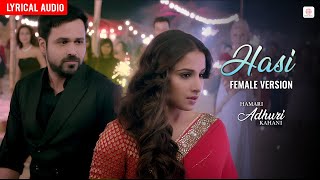 Download lagu Shreya Ghoshal - Hasi | Audio Lyrical | Emraan Hashmi, Vidya Balan | Hamari Adhuri Kahani mp3 Download lagu Shreya Ghoshal - Hasi | Audio Lyrical | Emraan Hashmi, Vidya Balan | Hamari Adhuri Kahani mp3