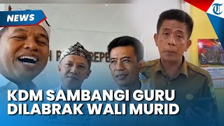 SATSET! DEDI MULYADI Sambangi Guru Dilabrak Wali Murid di Subang, Cerita Pengalaman Dipukul Guru