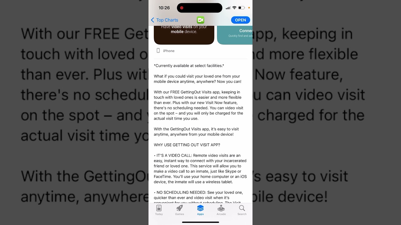 GettingOut Visits app - how to install on iPhone?