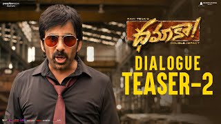 Dhamaka Dialogue Teaser 2 | Ravi Teja | Sreeleela | Thrinadha Rao Nakkina | Bheems Ceciroleo