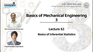 Lecture 52: Basics of Inferential Statistics