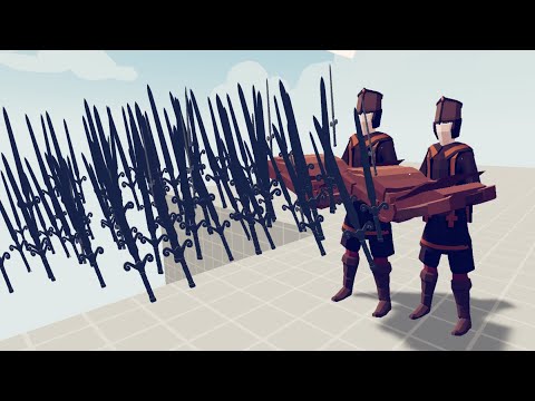 SWORDMAGE VS 50 EVERY UNIT - Totally Accurate Battle Simulator TABS ► TABS Unit Creator
