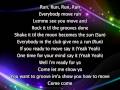 Rihanna - Pon De Replay, Lyrics In Video 