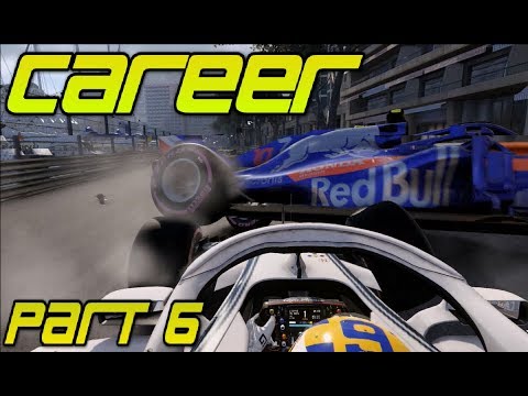 F1 2018 CAREER MODE - PART 6 MONACO GRAND PRIX