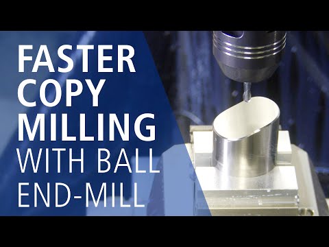 HSPC Milling Tool for difficult to machine material - CMC Ball Z4