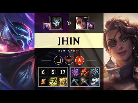 Jhin ADC vs Samira - VN Grandmaster Patch 25.11