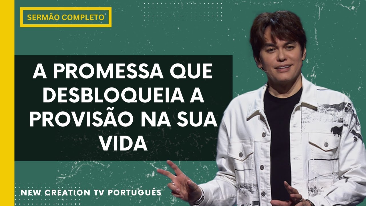 Siga o Plano de Deus Para o Bom Sucesso | Joseph Prince | New Creation TV Português