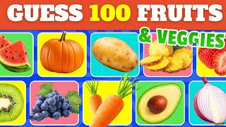 Can You GUESS These Fruits and Veggies? (2024) 🍉🍇🍎