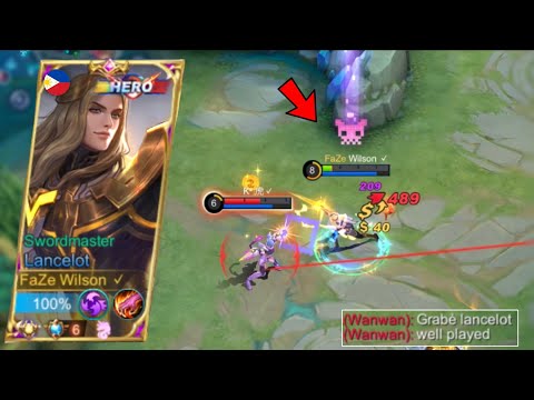 200 IQ LANCELOT OUTPLAY!! | + NEW ONE SHOT BUILD 🔥 (INSANE DAMAGE)