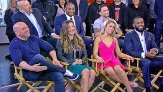 UFC on 'GMA' | Jon Jones, Miesha Tate, Dana White, Paige Vanzant, Chuck Liddell and More