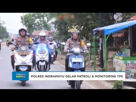 POLRES INDRAMAYU GELAR PATROLI &amp; MONITORING TPS