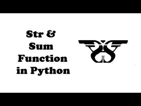 191 Str And Sum Function In Python With Example Code Python Built In Functions 28