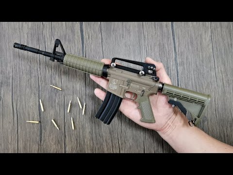 Alloy Army M4a1 Unboxing 2023 - Mini Gun in 1:2 scale