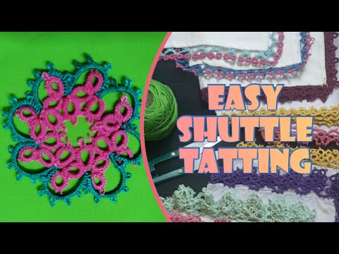Shuttle Tatting Lace Design