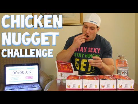 The 100 Chicken Nugget Challenge | Furious Pete Video