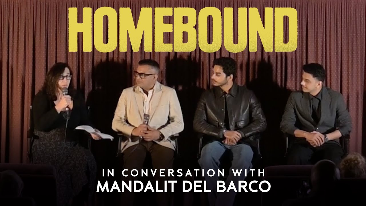 Homebound Team In Conversation With Mandalit Del Barco | Ishaan K, Vishal J | Neeraj Ghaywan