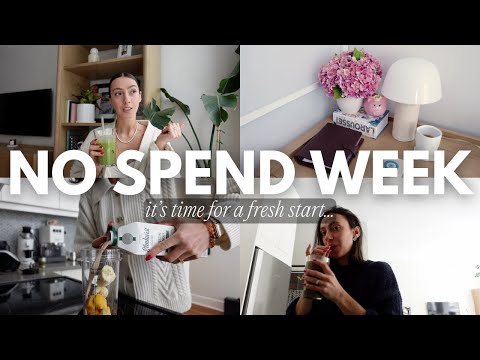 A FRESH START + NO SPEND CHALLENGE 🫶🏼💸 week in my life