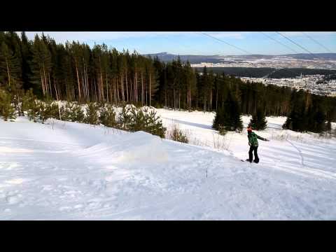 Видео: Видео горнолыжного курорта Спорт-экстрим / Златоуст в Челябинская область
