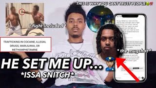 MY FRIEND SET ME UP & SNITCHED ON ME..I WENT TO JAIL💔 *STORYTIME*
