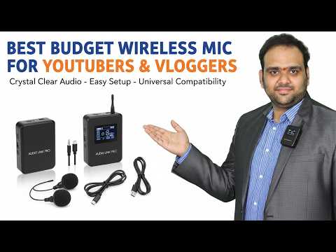 Best Budget Wireless Mic for YouTubers & Vloggers 😍 | Clear Audio at Low Price