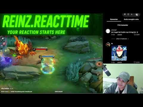 reaksi JEJE di LOCK ZX FANNY #react #reaction