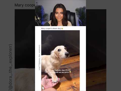 Her Dog Believes in God 😭