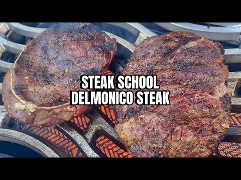 STEAK SCHOOL 🥩 Delmonico Steak Breakdown | How to Cook a True Steakhouse Classic at Home 🔥
