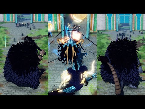 One Piece Pirate Warriors 4 - Kaido & Hybrid Kaido Complete Moveset