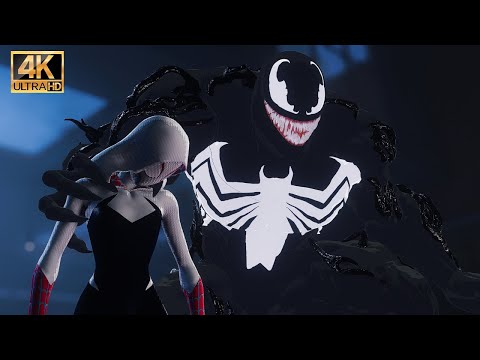 Gwen Stacy & Miles Morales Vs Venom (ATSV Suits) - Marvel’s Spider-Man 2 PC (4K60FPS)