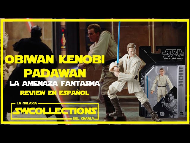 Vídeo relacionado con Star Wars The Black Series - OBI-WAN Kenobi (Padawan) de la colección Archive - Figura de acción Coleccionable 15 cm