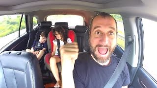 Yo solo en carretera con niños. Vlog 3.