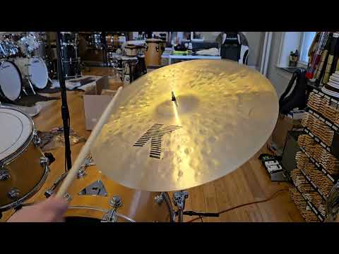 Cymbals - Zildjian 22" K Zildjian Light Ride