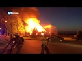 Grote en uitslaande brand verwoest vrijstaande woning Berkhout