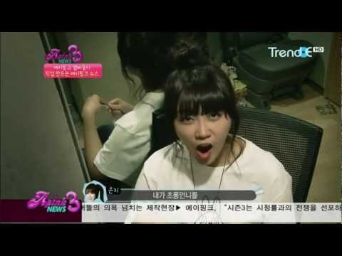 Apink News Ep1 S3 CUT - EunJi Cute PD - oh Yeah baby~~