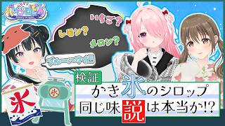 【検証企画】かき氷のシロップ同じ味説は本当か!? 【 #パレプロEX 】