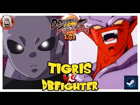 DBFZ Tigris vs DBFighter (Jiren, GokuUI, GokuSSB) Vs (A17, SuperBaby2, Janemba)