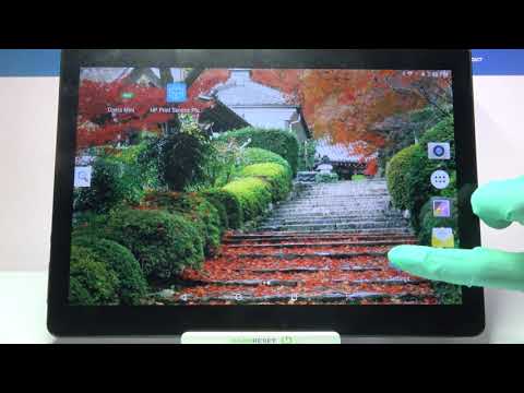 How to Turn On / Off High Contrast Text in MEDIATEK KT107 - Access Visibility Settings