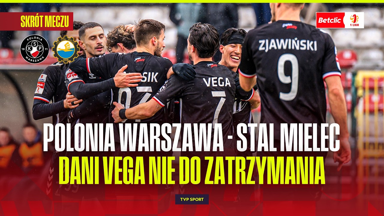 Polonia Warszawa vs Stal Mielec Highlights