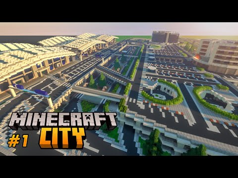 The Airport (Part 1) | Minecraft City Building Timelapse | Ep. 1