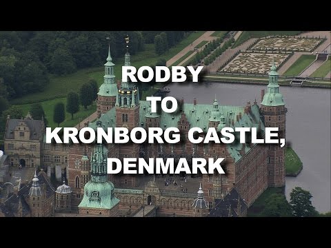 Denmark: From Rodby Harbour to Kronborg Castle (World From Above HD)