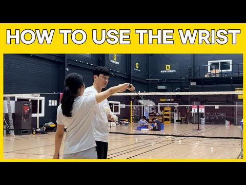 [SUB] How To Use The Wrist In Badminton (ENG)