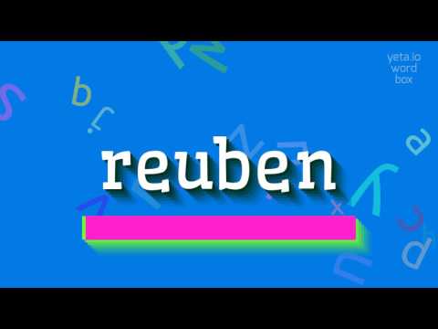 HOW TO PRONOUNCE REUBEN?