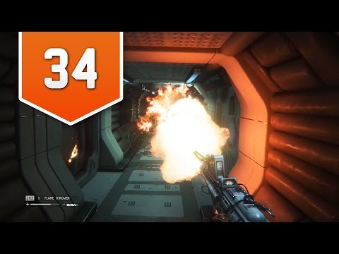 Alien Isolation (PS4) - Gameplay Walkthrough - Part 34 - ENEMY OF MY ENEMY