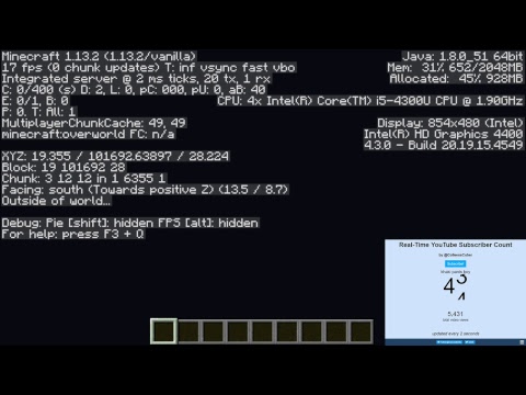 Flying to the Moon in Minecraft (HISTORY)