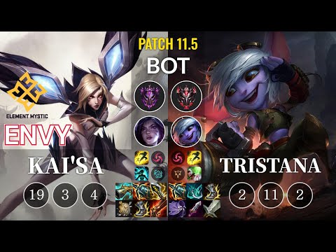 EM Envy Kai'Sa vs Tristana Bot - KR Patch 11.5