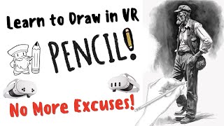 No Excuses! "Pencil - Learn to Draw" Teaches You How to Draw on Meta Quest - Full App Review