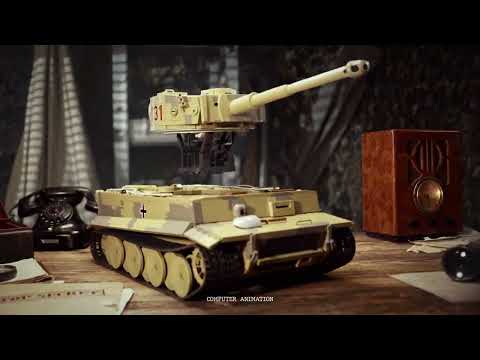 PzKpfw VI Tiger 131 1:12 brick tank model - COBI 2801 - 8000 bricks EXECUTIVE EDITION (16 Sec Vid)